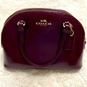 Coach cross body purse